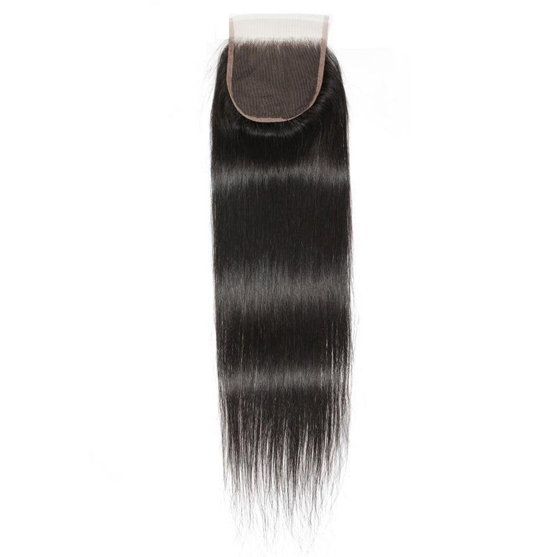 Natural Black Straight HD Lace Closure 