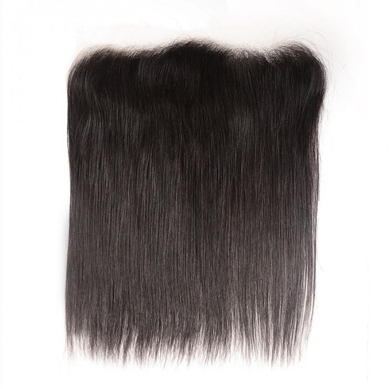 Natural Black Straight HD Lace Frontal 